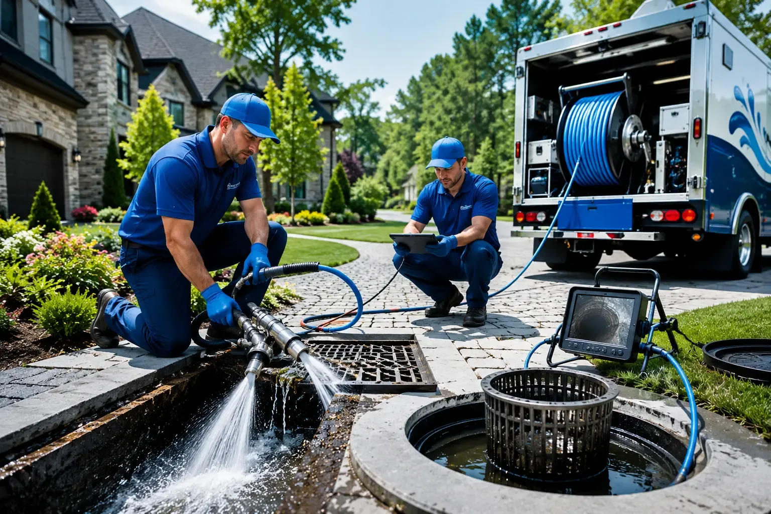 Local outdoor drain cleaning professionals in New Hampton, NH